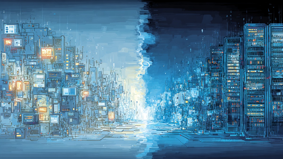 transition from cloud compute to AI data centers